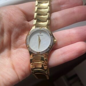Accutron Gold Watch ft. Sapphire Crystal